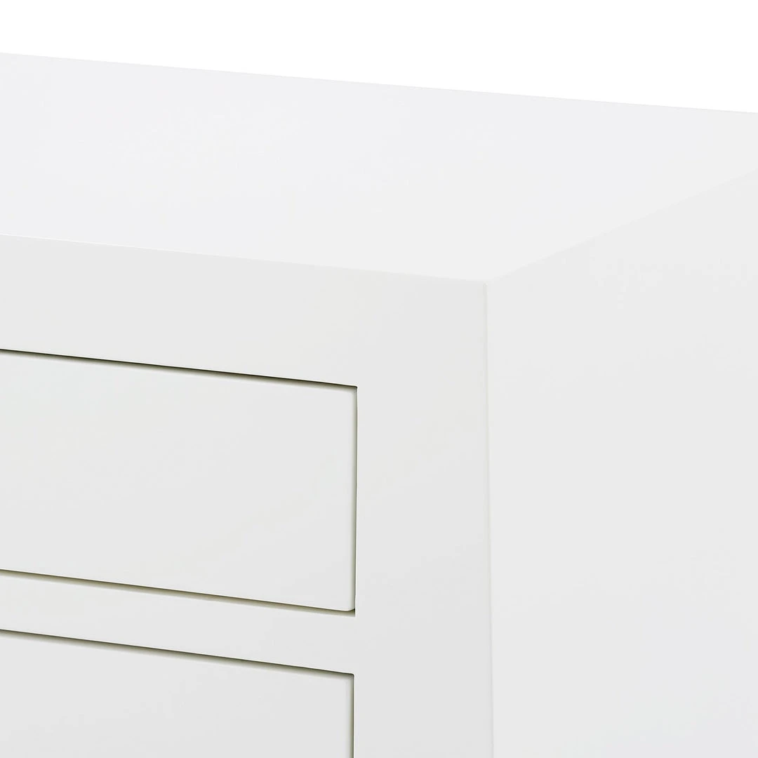 Bungalow 5 Jacqui 3 Drawer Side Table White New Arrivals 10 Bungalow 5 Jacqui 3 Drawer Side Table White New Arrivals