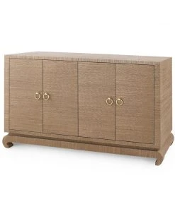 Bungalow 5 Meredith 4 Door Cabinet Brown