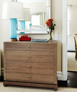 Bungalow 5 Ming Large 4 Drawer Chest Brown New Arrivals