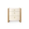 Bungalow 5 New Arrivals Albert 3 Drawer Side Table Natural