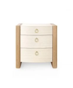 Bungalow 5 New Arrivals Albert 3 Drawer Side Table Natural