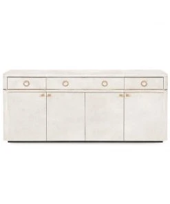 Bungalow 5 New Arrivals Andre Three Drawer And Four Door Cabinet White