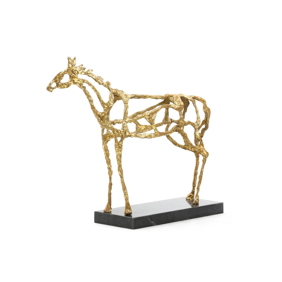 Bungalow 5 Arabian Horse Statue Gold 3 Bungalow 5 Arabian Horse Statue Gold