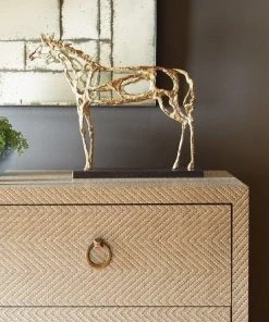 Bungalow 5 Arabian Horse Statue Gold 16 Bungalow 5 Arabian Horse Statue Gold