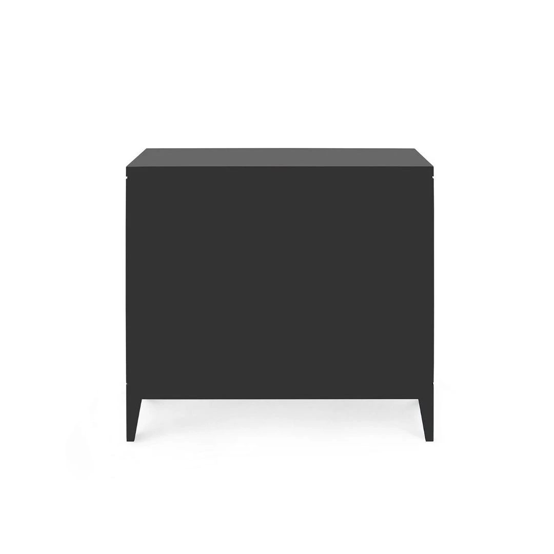 Bungalow 5 Astor 3 Drawer Side Table Black 6 Bungalow 5 Astor 3 Drawer Side Table Black