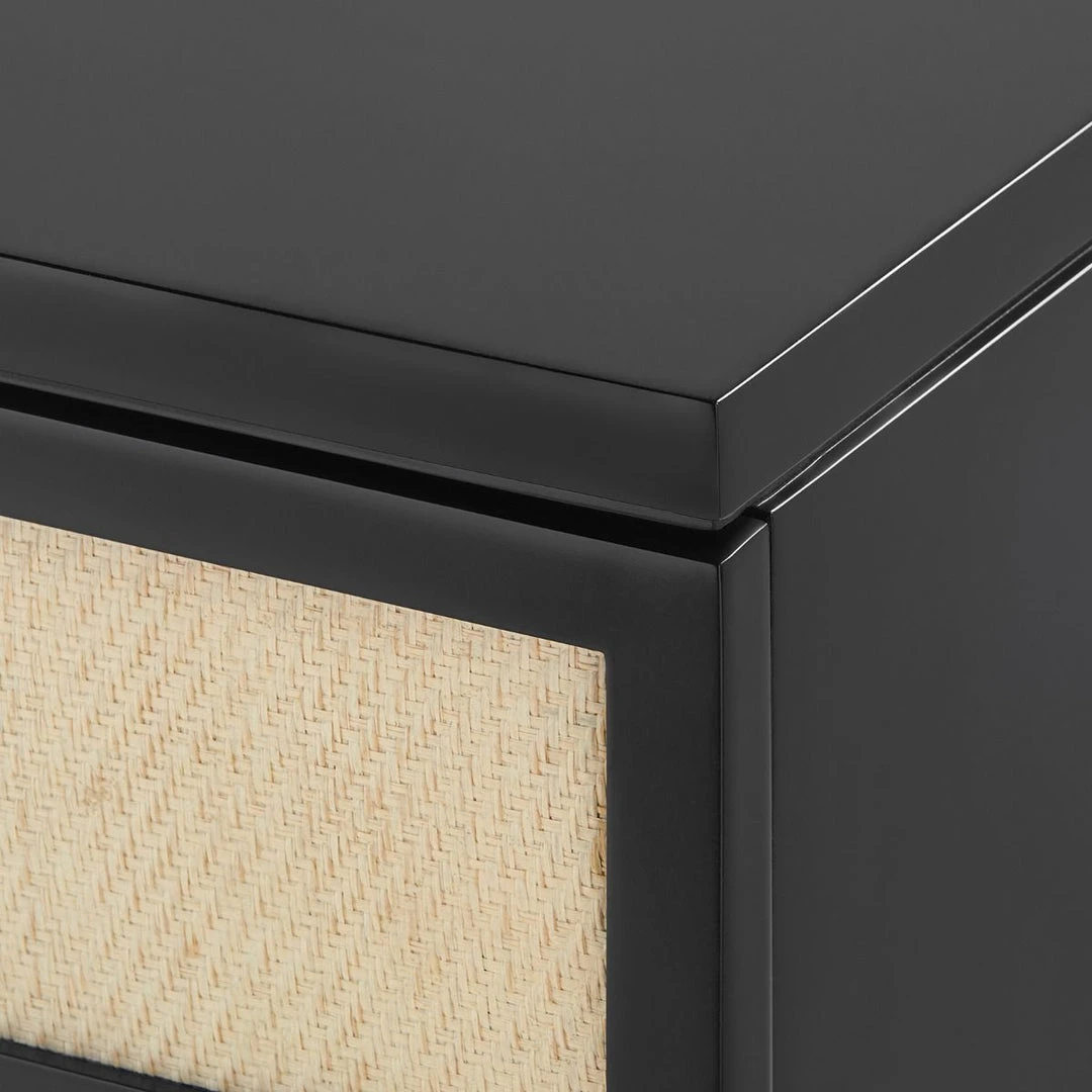 Bungalow 5 Astor 3 Drawer Side Table Black 8 Bungalow 5 Astor 3 Drawer Side Table Black