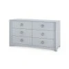 Bungalow 5 Audrey Extra Large 6 Drawer Dresser Grey New Arrivals 2 Bungalow 5 Audrey Extra Large 6 Drawer Dresser Grey New Arrivals