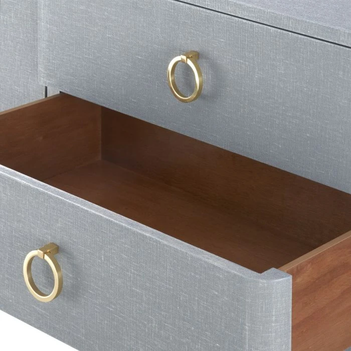 Bungalow 5 Audrey 3 Drawer 2 Door Cabinet Grey 5 Bungalow 5 Audrey 3 Drawer 2 Door Cabinet Grey