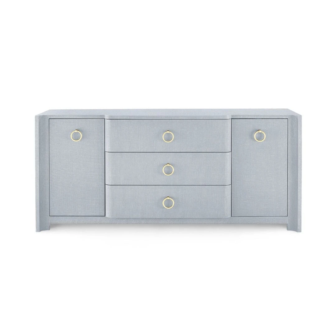 Bungalow 5 Audrey 3 Drawer 2 Door Cabinet Grey 4 Bungalow 5 Audrey 3 Drawer 2 Door Cabinet Grey