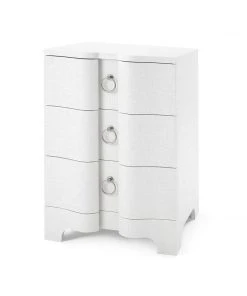 Bungalow 5 Bardot 3 Drawer Side Table Navy Blue New Arrivals