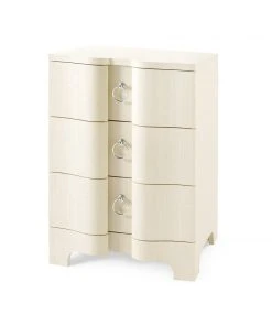 Bungalow 5 Bardot 3 Drawer Side Table Natural