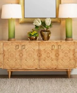 Bungalow 5 Beau 4 Door Cabinet Burl