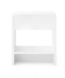 Bungalow 5 Benjamin 1 Drawer Side Table White New Arrivals 17 Bungalow 5 Benjamin 1 Drawer Side Table White New Arrivals