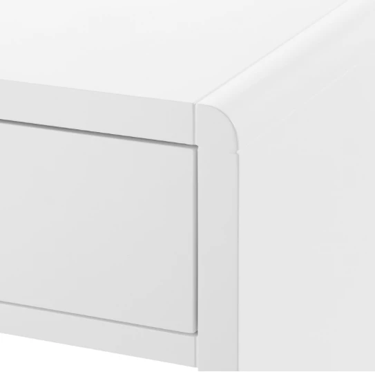 Bungalow 5 Benjamin 1 Drawer Side Table White New Arrivals 9 Bungalow 5 Benjamin 1 Drawer Side Table White New Arrivals