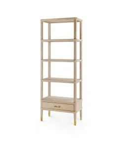 Bungalow 5 New Arrivals Bertram Etagere Bleached Cerused Oak