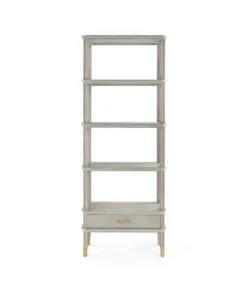 Bungalow 5 Bertram Etagere Grey Cerused Oak New Arrivals 7 Bungalow 5 Bertram Etagere Grey Cerused Oak New Arrivals