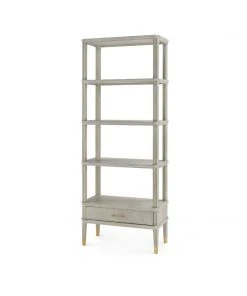 Bungalow 5 Bertram Etagere Grey Cerused Oak New Arrivals