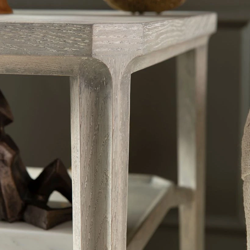 Bungalow 5 Bertram Side Table Grey Cerused Oak 5 Bungalow 5 Bertram Side Table Grey Cerused Oak