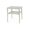 Bungalow 5 Bertram Side Table Grey Cerused Oak