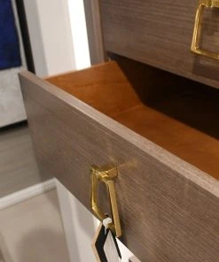 Bungalow 5 New Arrivals Blake 3 Drawer Side Table Taupe Gray 25 Bungalow 5 New Arrivals Blake 3 Drawer Side Table Taupe Gray