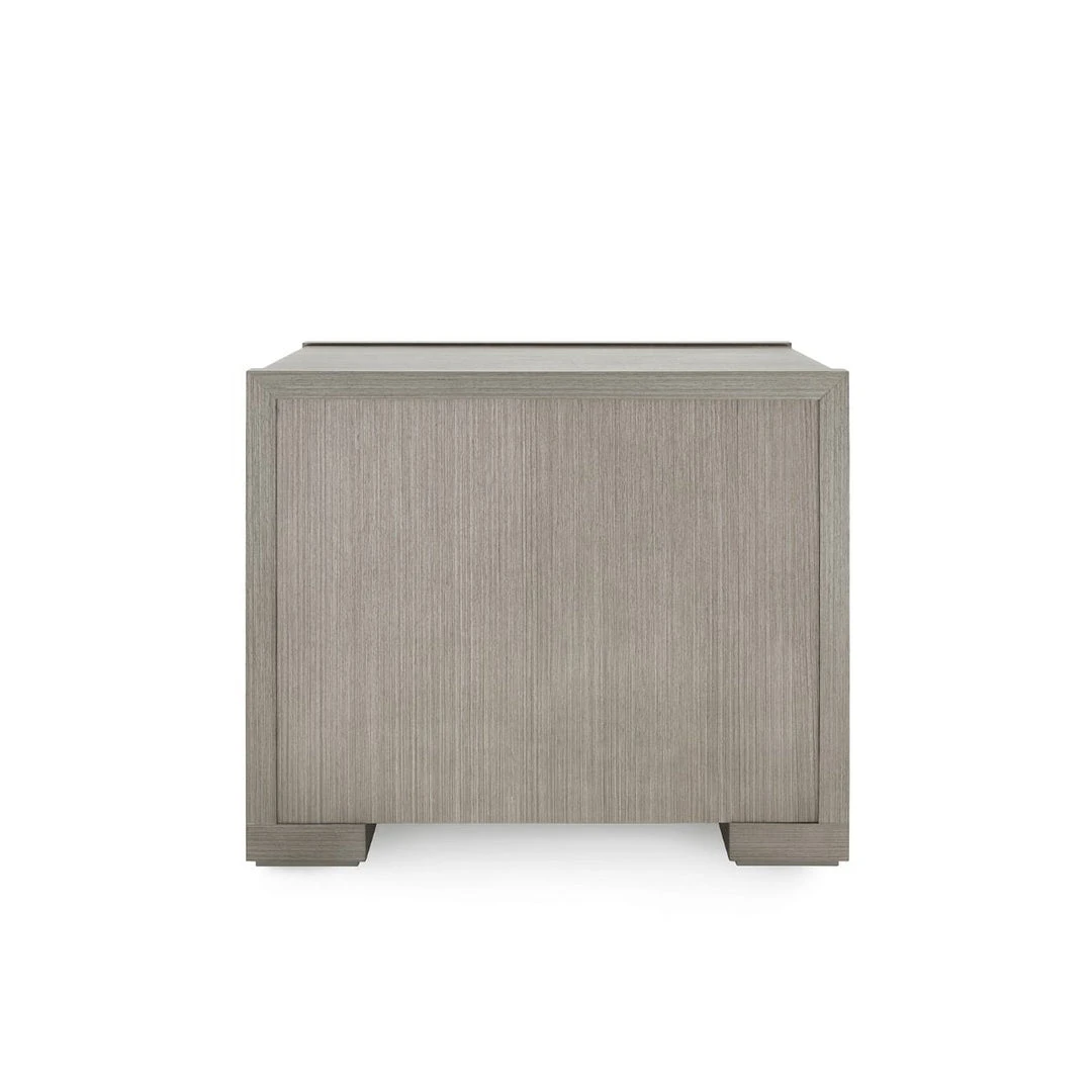 Bungalow 5 New Arrivals Blake 3 Drawer Side Table Taupe Gray 12 Bungalow 5 New Arrivals Blake 3 Drawer Side Table Taupe Gray
