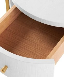 Bungalow 5 New Arrivals Bodrum Side Table White