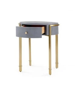 Bungalow 5 New Arrivals Bodrum Side Table Gray