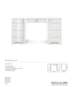 Bungalow 5 Bouquet Desk White New Arrivals 25 Bungalow 5 Bouquet Desk White New Arrivals