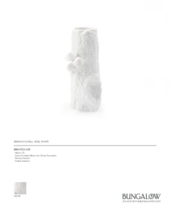 Bungalow 5 Branch Small Vase White New Arrivals 17 Bungalow 5 Branch Small Vase White New Arrivals