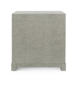 Bungalow 5 Brittany 3 Drawer Side Table Gray Tweed 19 Bungalow 5 Brittany 3 Drawer Side Table Gray Tweed