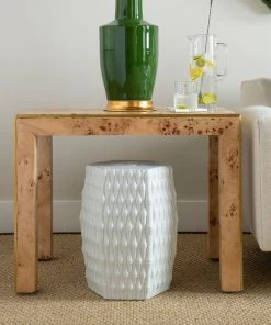 Bungalow 5 Burma Stool Or Side Table White