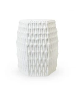 Bungalow 5 Burma Stool Or Side Table White