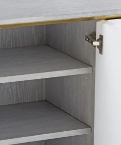 Bungalow 5 Cameron 4 Door Cabinet Gray New Arrivals 18 Bungalow 5 Cameron 4 Door Cabinet Gray New Arrivals