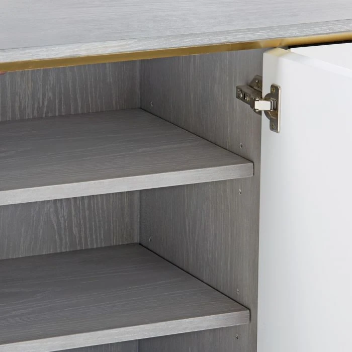 Bungalow 5 Cameron 4 Door Cabinet Gray New Arrivals 9 Bungalow 5 Cameron 4 Door Cabinet Gray New Arrivals