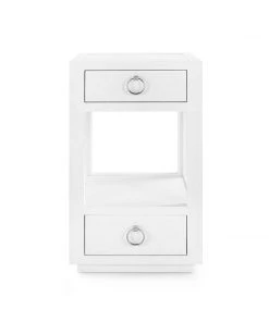 Bungalow 5 New Arrivals Camilla 2 Drawer Side Table White 16 Bungalow 5 New Arrivals Camilla 2 Drawer Side Table White