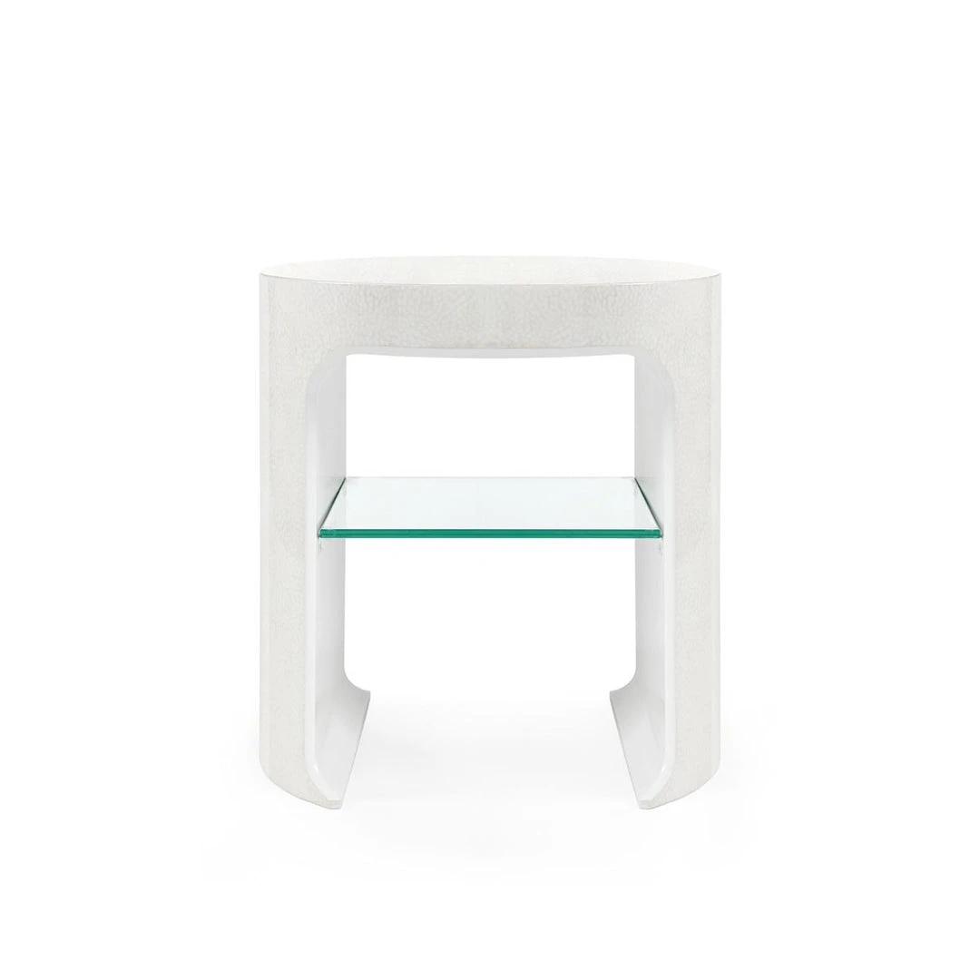 Bungalow 5 Carrel Side Table White New Arrivals 5 Bungalow 5 Carrel Side Table White New Arrivals