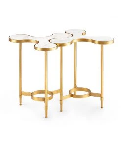 Bungalow 5 New Arrivals Clover Side Table White 20 Bungalow 5 New Arrivals Clover Side Table White