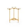 Bungalow 5 New Arrivals Clover Side Table White 1 Bungalow 5 New Arrivals Clover Side Table White