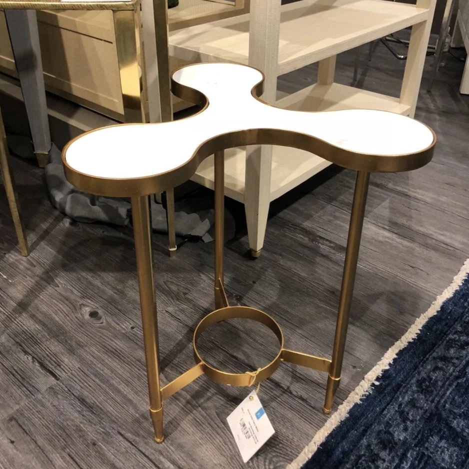 Bungalow 5 New Arrivals Clover Side Table White 6 Bungalow 5 New Arrivals Clover Side Table White
