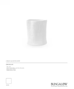 Bungalow 5 Corum Cache Pot 18 Bungalow 5 Corum Cache Pot