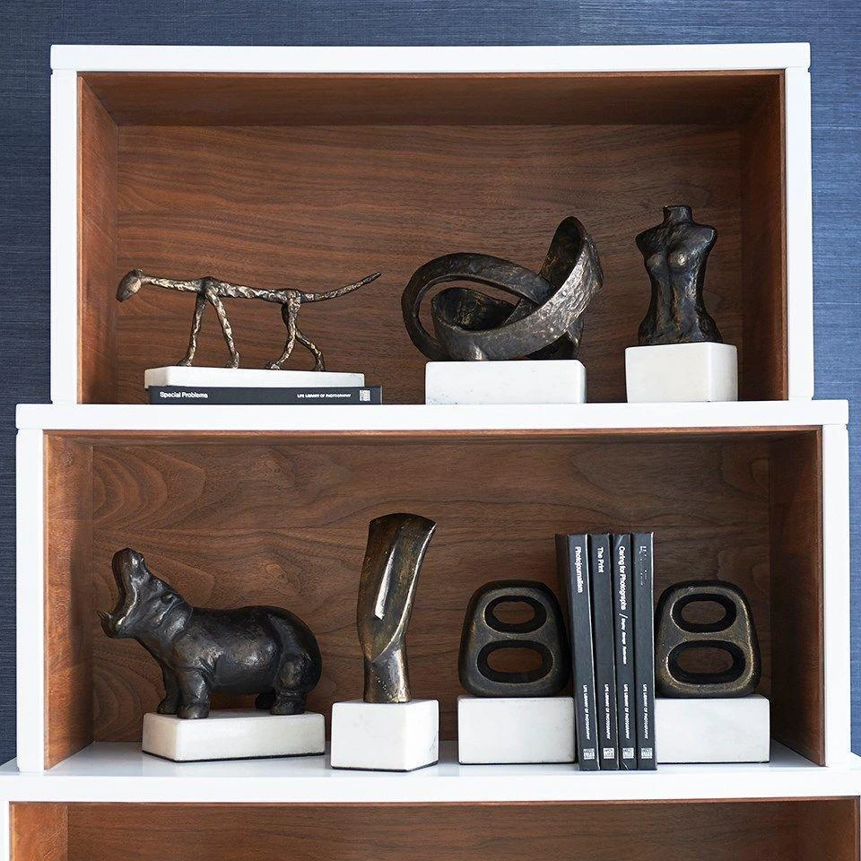 Bungalow 5 New Arrivals Delphi Bookends Bronze 7 Bungalow 5 New Arrivals Delphi Bookends Bronze