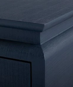 Bungalow 5 New Arrivals Elina 3 Drawer Side Table Navy Blue 4 Bungalow 5 New Arrivals Elina 3 Drawer Side Table Navy Blue