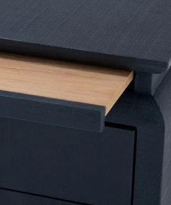 Bungalow 5 New Arrivals Elina 3 Drawer Side Table Navy Blue 7 Bungalow 5 New Arrivals Elina 3 Drawer Side Table Navy Blue