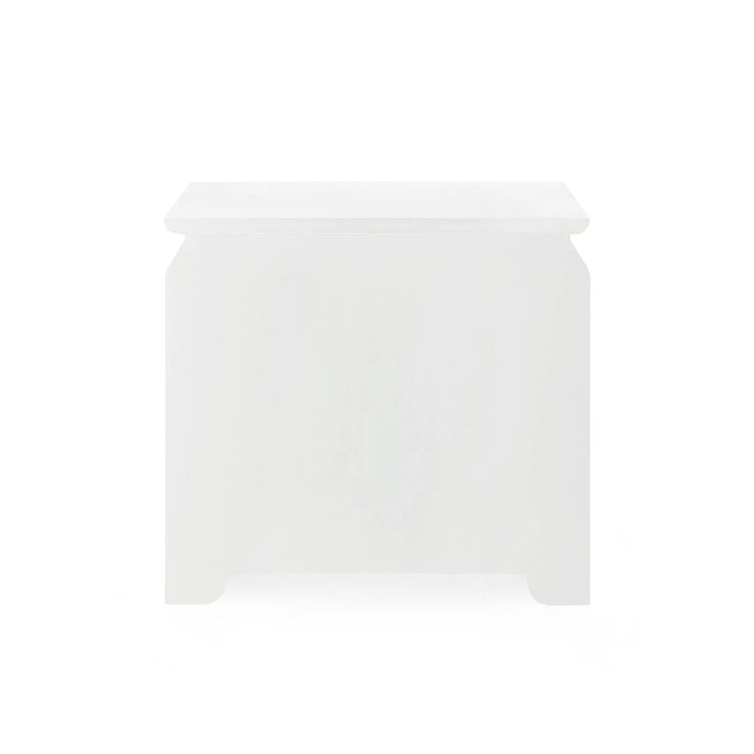 Bungalow 5 Elina 3 Drawer Side Table White 12 Bungalow 5 Elina 3 Drawer Side Table White