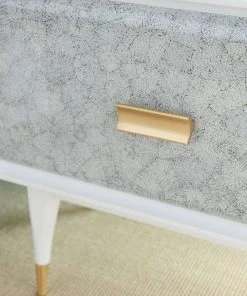 Bungalow 5 Elisa One Drawer Side Table Gray New Arrivals