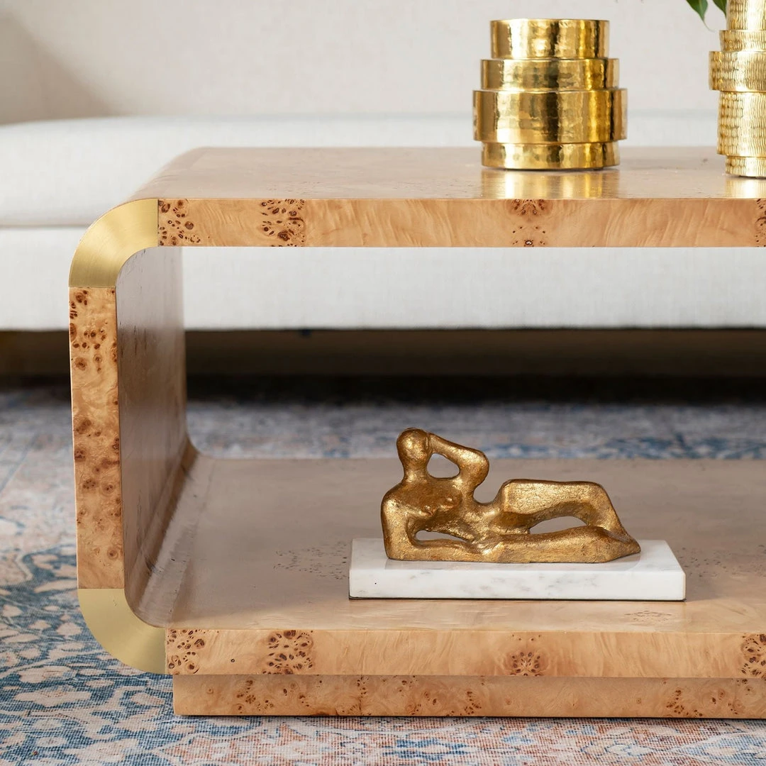 Bungalow 5 Emil Coffee Table Burl 5 Bungalow 5 Emil Coffee Table Burl