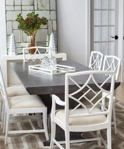 Bungalow 5 New Arrivals Evelyn Side Chair White 6 Bungalow 5 New Arrivals Evelyn Side Chair White