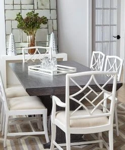 Bungalow 5 Evelyn Armchair White