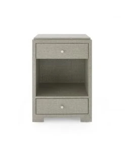 Bungalow 5 Fedor Two Drawer Side Table Moss Gray Grasscloth 12 Bungalow 5 Fedor Two Drawer Side Table Moss Gray Grasscloth