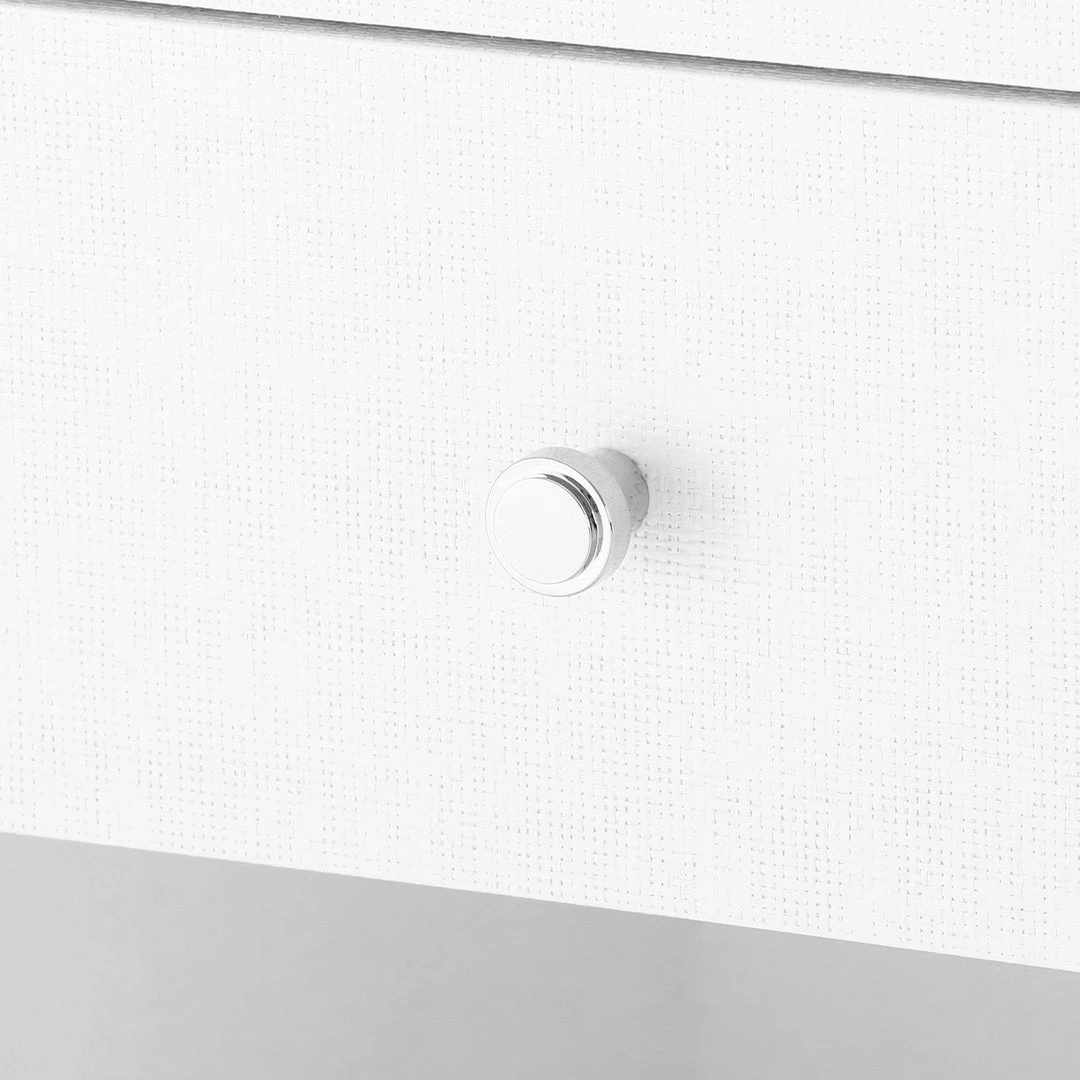 Bungalow 5 Fedor Two Drawer Side Table White Grasscloth New Arrivals 5 Bungalow 5 Fedor Two Drawer Side Table White Grasscloth New Arrivals